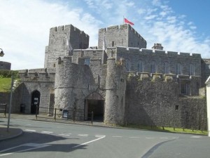 Castle Rushen on The Isle of Man