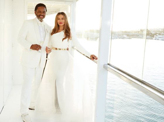 Tina Knowles gets Married
