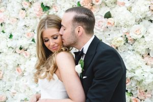 flower wall couple luxury