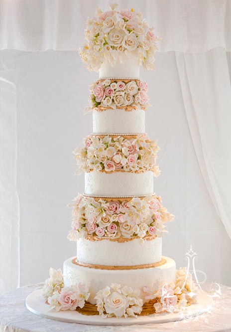 Tall Wedding Cakes