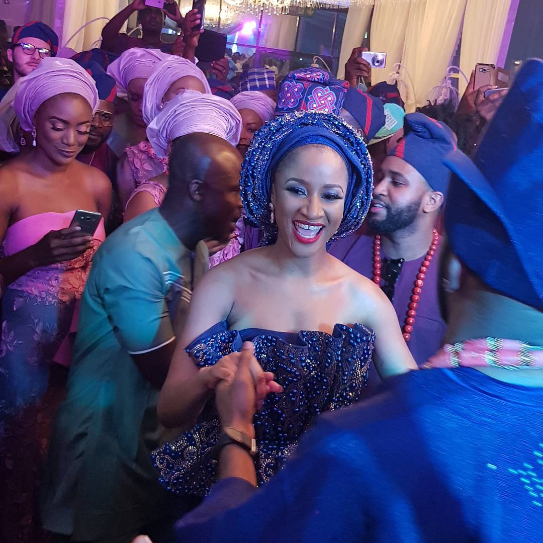 Adesua etomi shop traditional wedding outfit