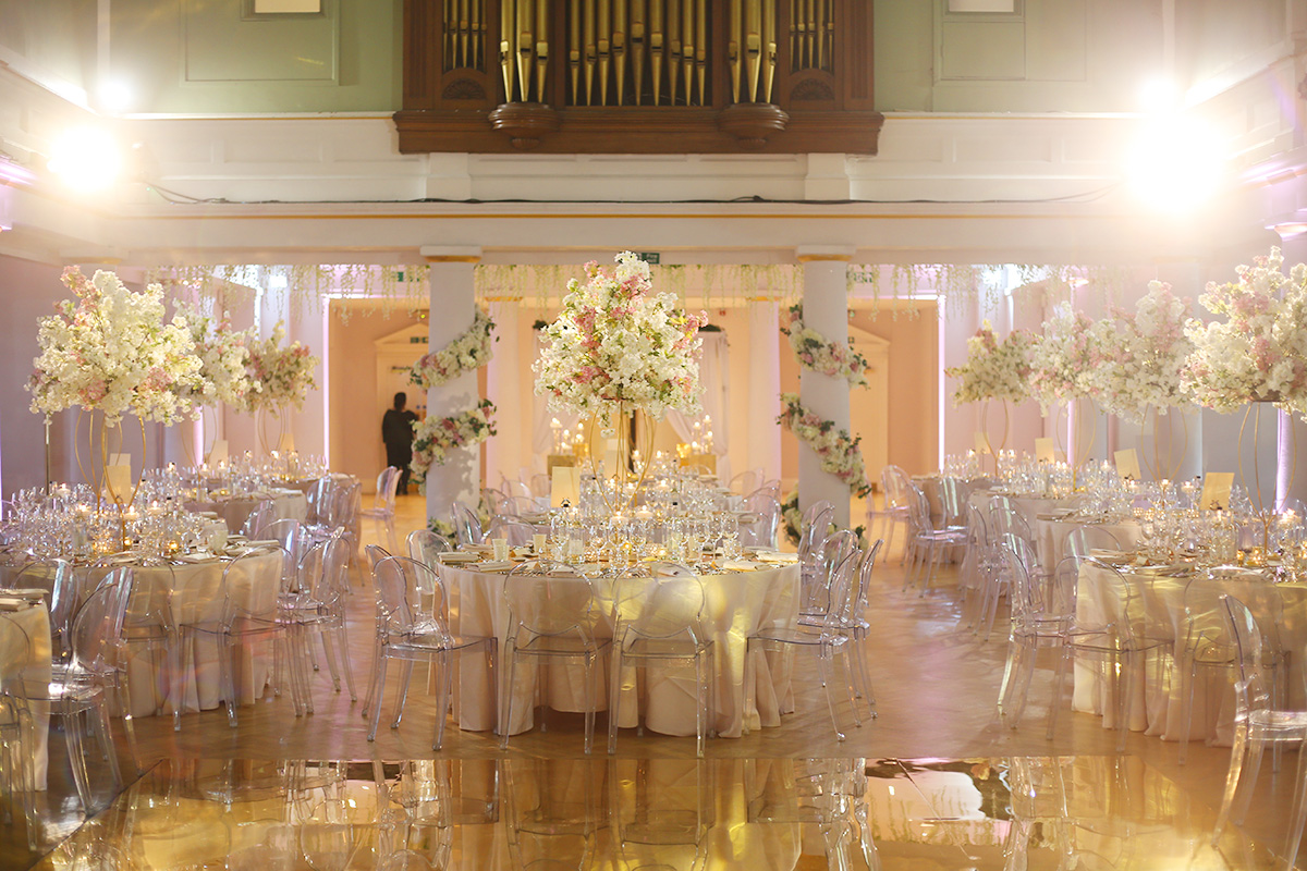 luxury wedding decor